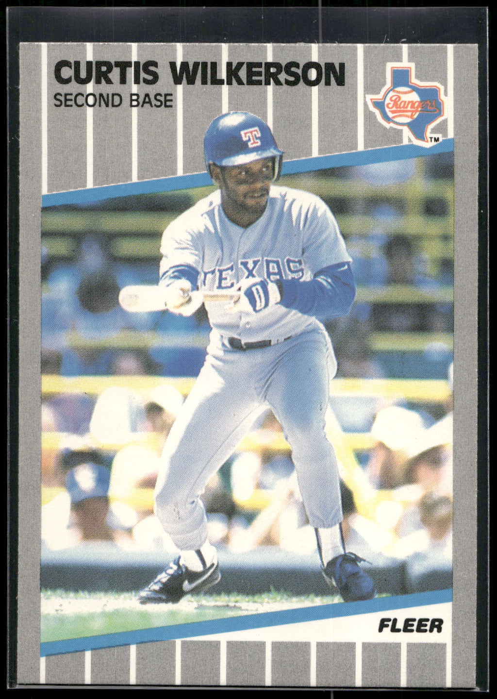 1989 Fleer #535 Curtis Wilkerson