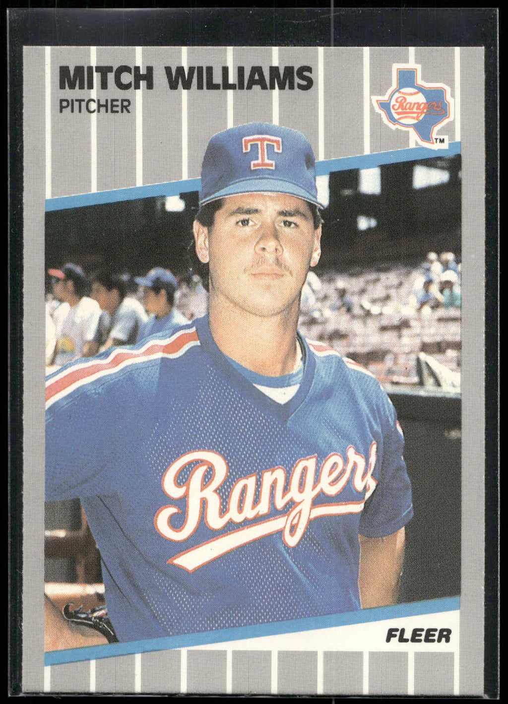 1989 Fleer #536 Mitch Williams