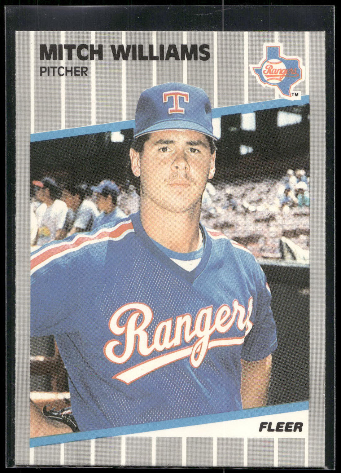 1989 Fleer #536 Mitch Williams