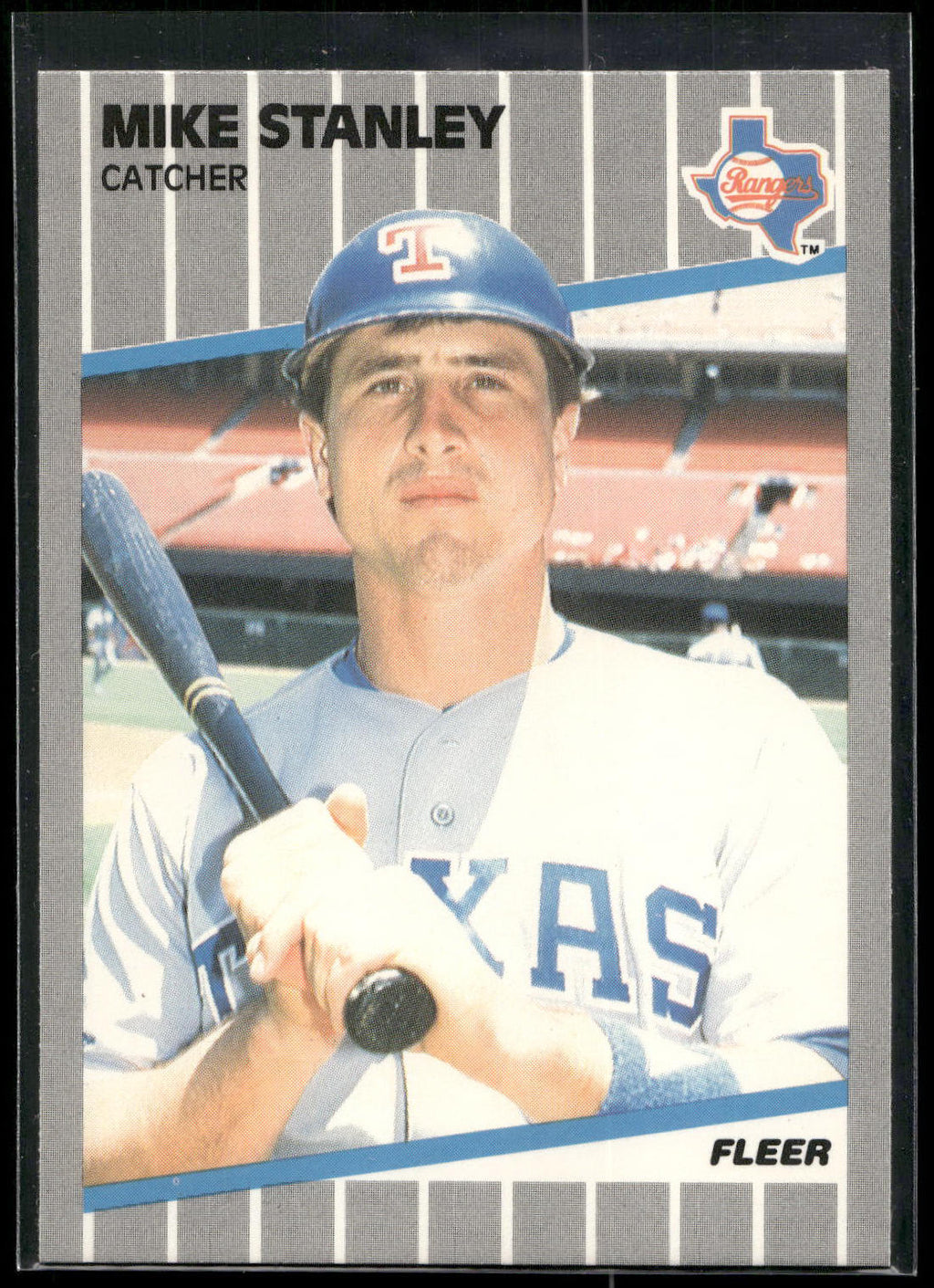 1989 Fleer #533 Mike Stanley
