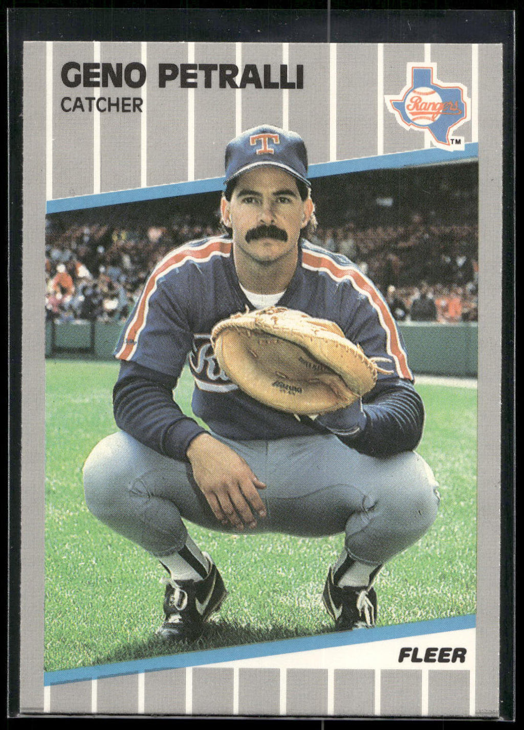 1989 Fleer #530 Geno Petralli