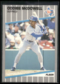 1989 Fleer #528 Oddibe McDowell