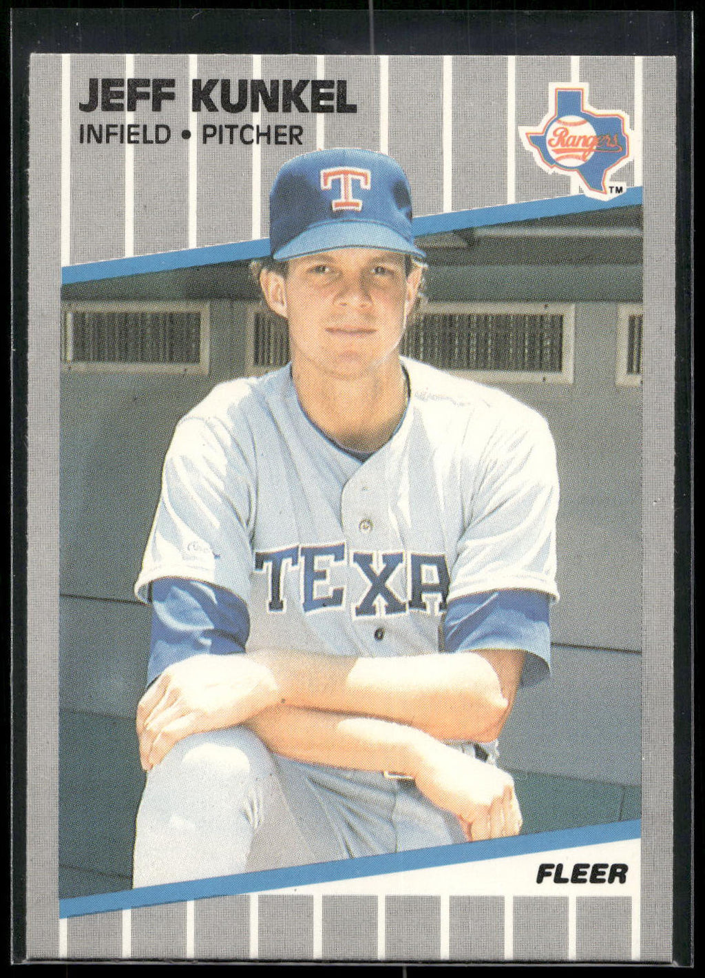 1989 Fleer #527 Jeff Kunkel