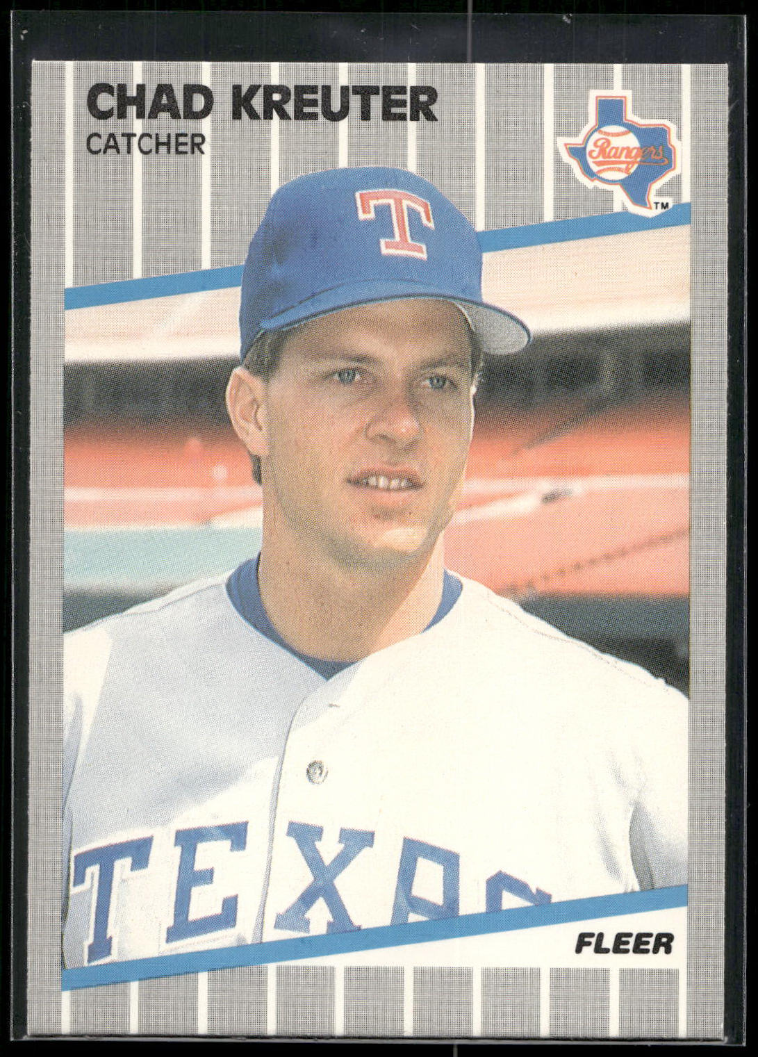 1989 Fleer #526 Chad Kreuter