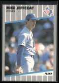 1989 Fleer #524 Mike Jeffcoat