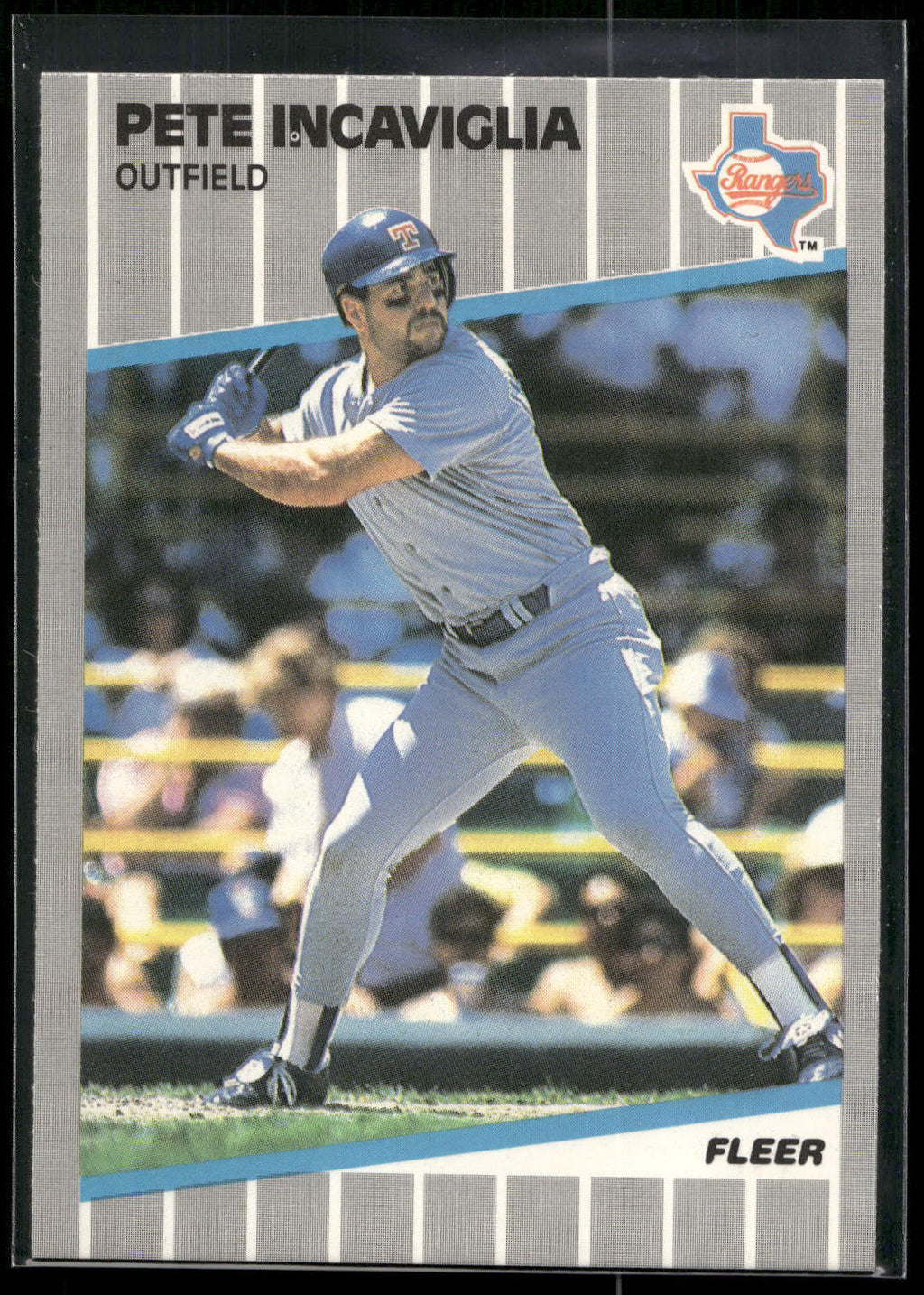 1989 Fleer #523 Pete Incaviglia