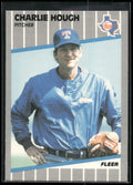 1989 Fleer #522 Charlie Hough