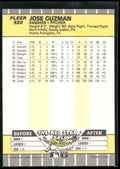 1989 Fleer #520 Jose Guzman