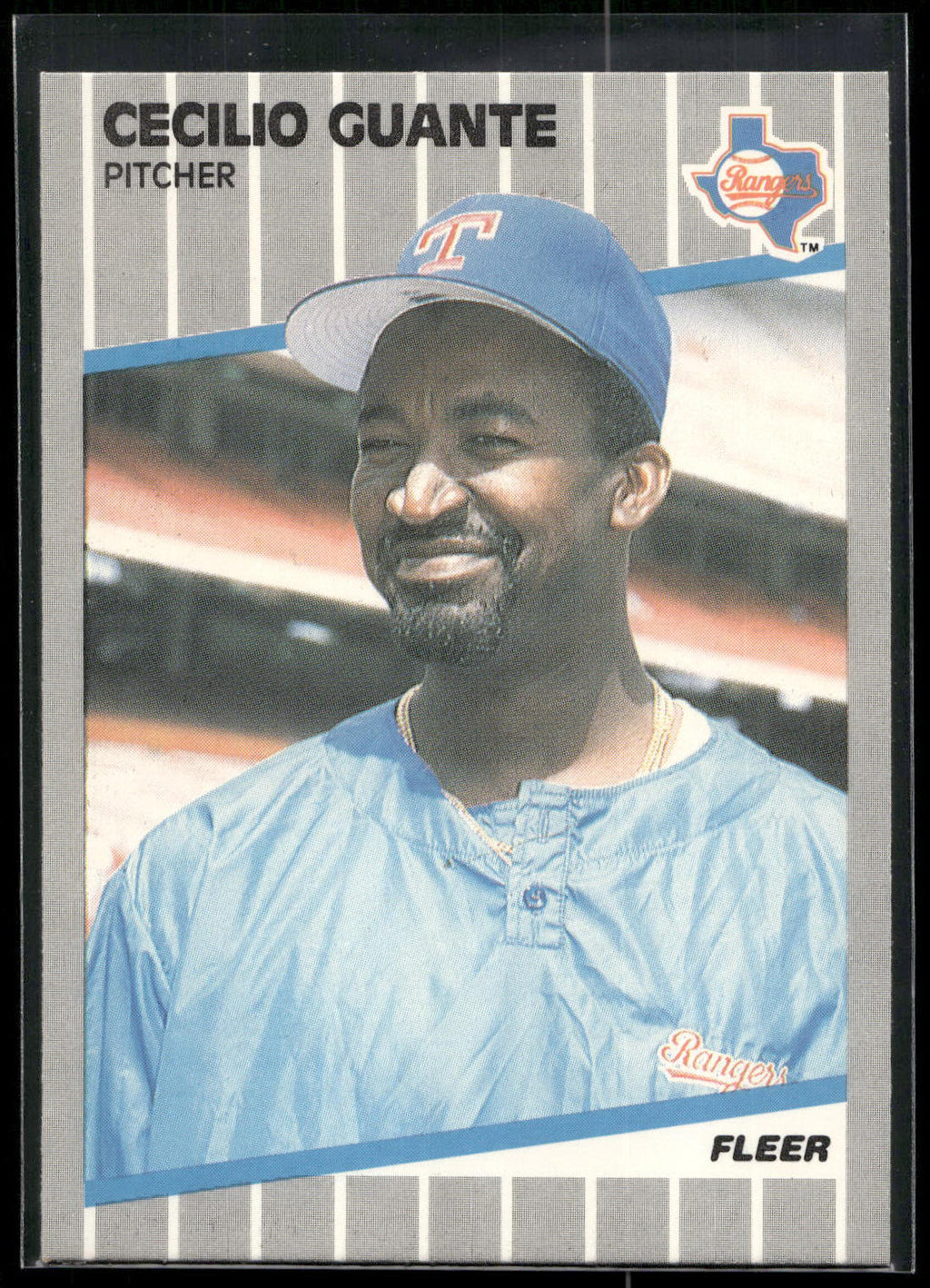 1989 Fleer #519 Cecilio Guante