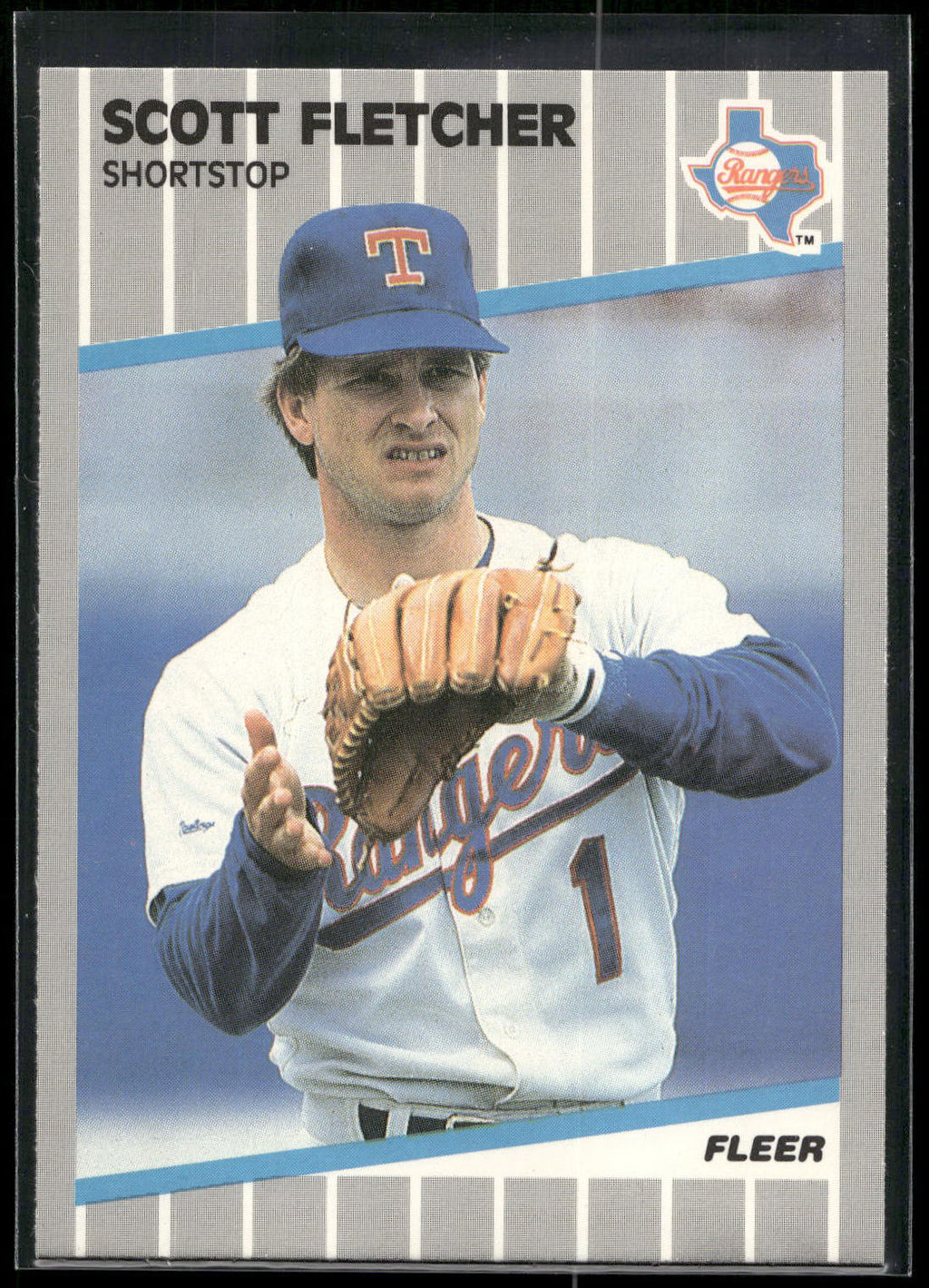 1989 Fleer #518 Scott Fletcher