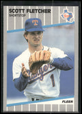 1989 Fleer #518 Scott Fletcher
