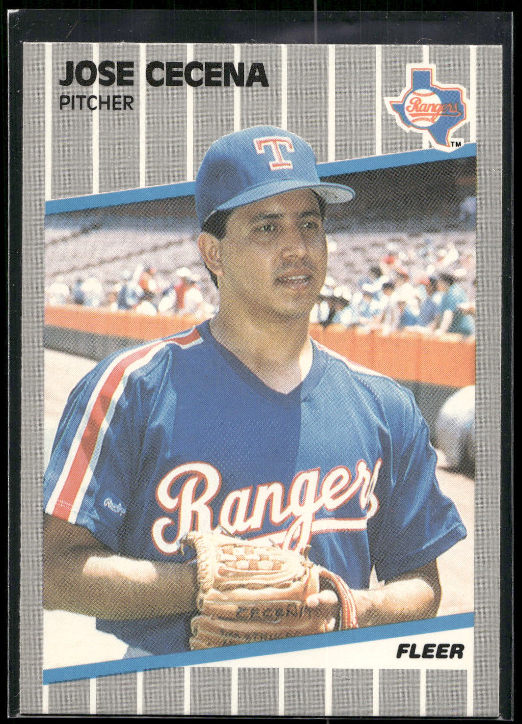 1989 Fleer #516 Jose Cecena