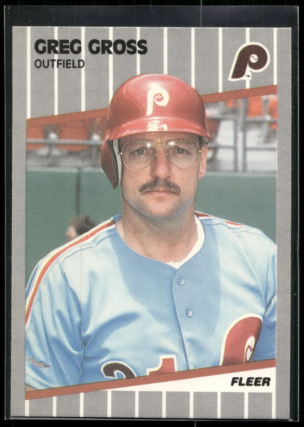 1989 Fleer #568 Greg Gross