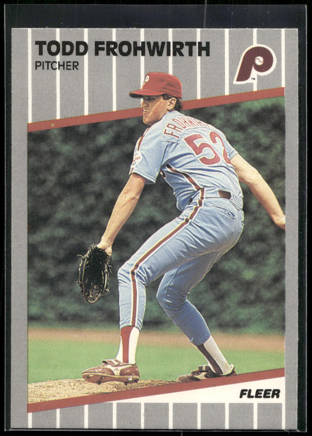 1989 Fleer #567 Todd Frohwirth