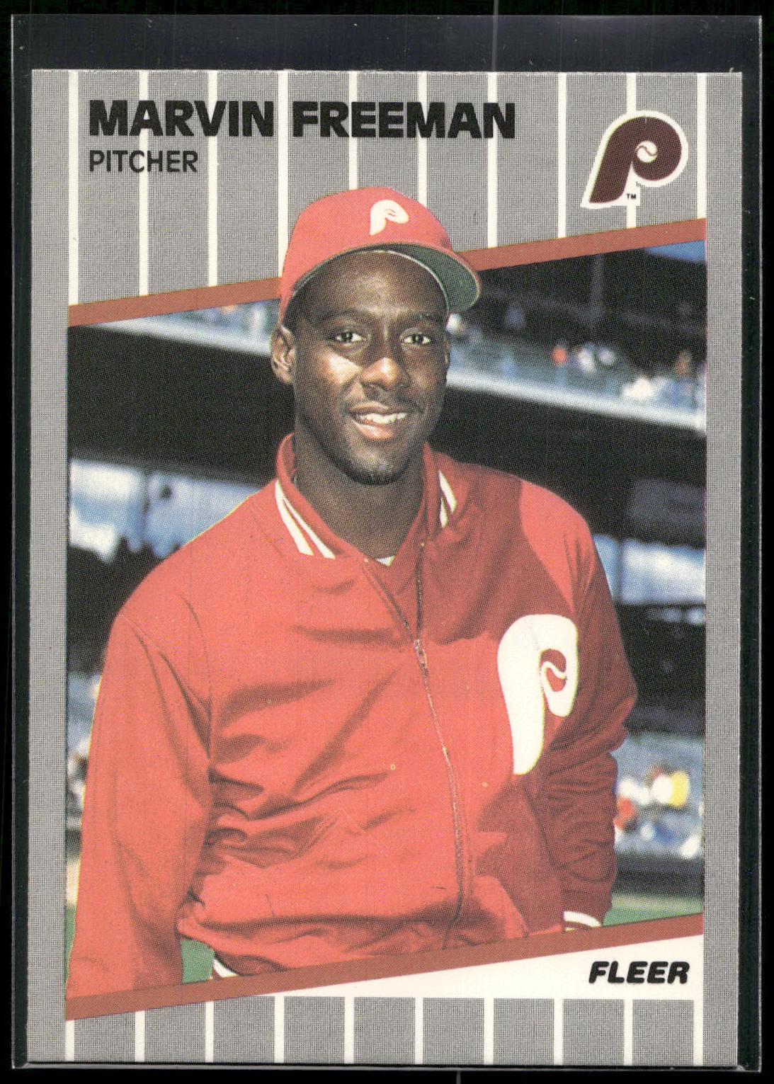 1989 Fleer #566 Marvin Freeman