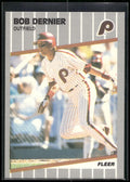 1989 Fleer #565 Bob Dernier