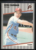 1989 Fleer #564 Don Carman