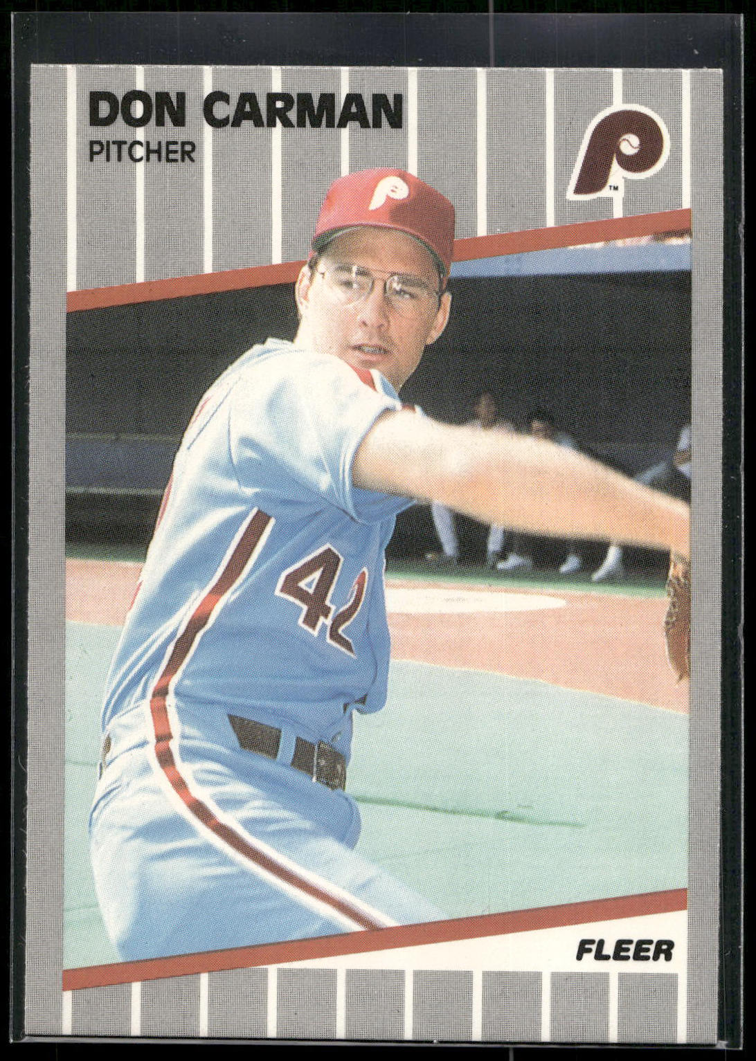 1989 Fleer #564 Don Carman