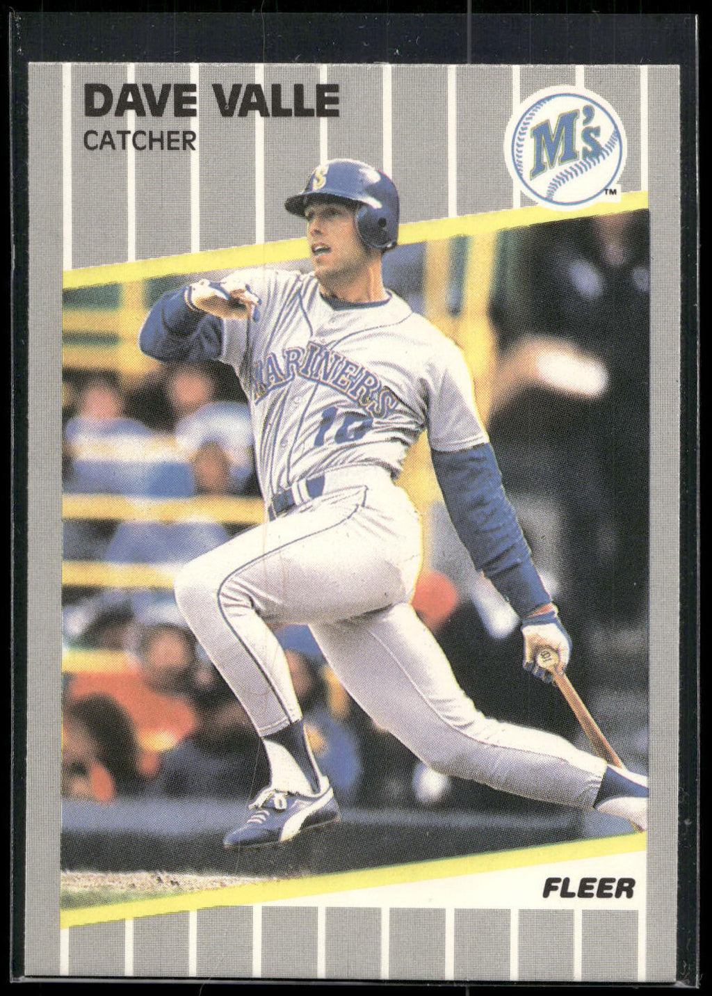 1989 Fleer #561 Dave Valle