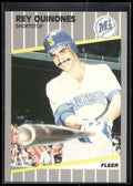 1989 Fleer #556 Rey Quinones