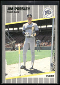 1989 Fleer #555 Jim Presley
