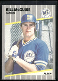 1989 Fleer #553 Bill McGuire