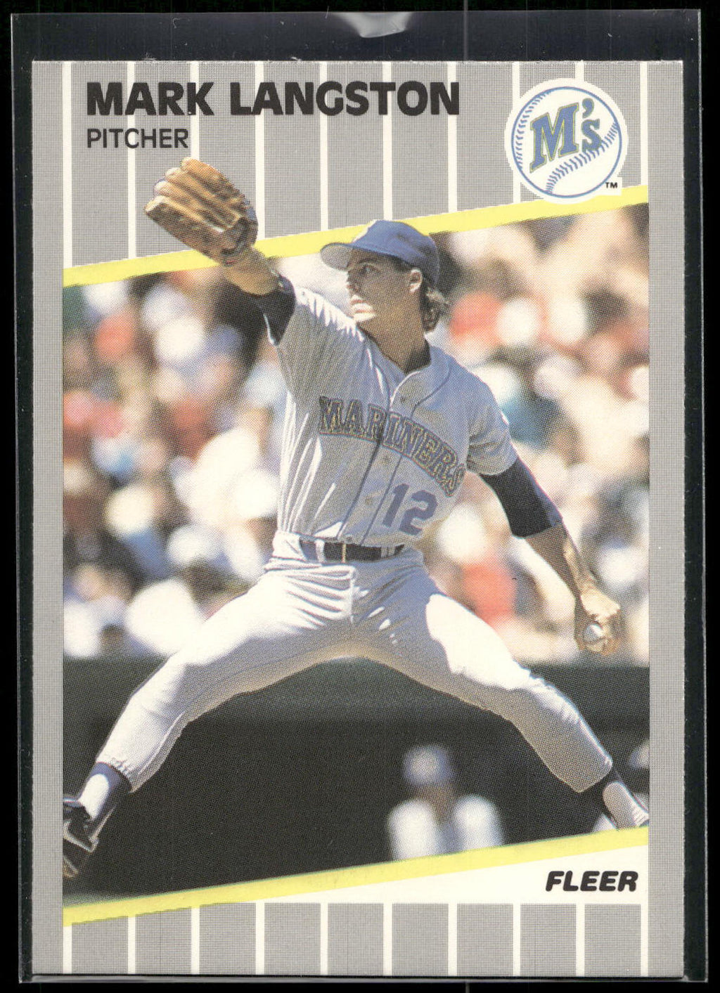 1989 Fleer #551 Mark Langston