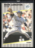 1989 Fleer #551 Mark Langston