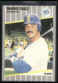 1989 Fleer #547 Mario Diaz