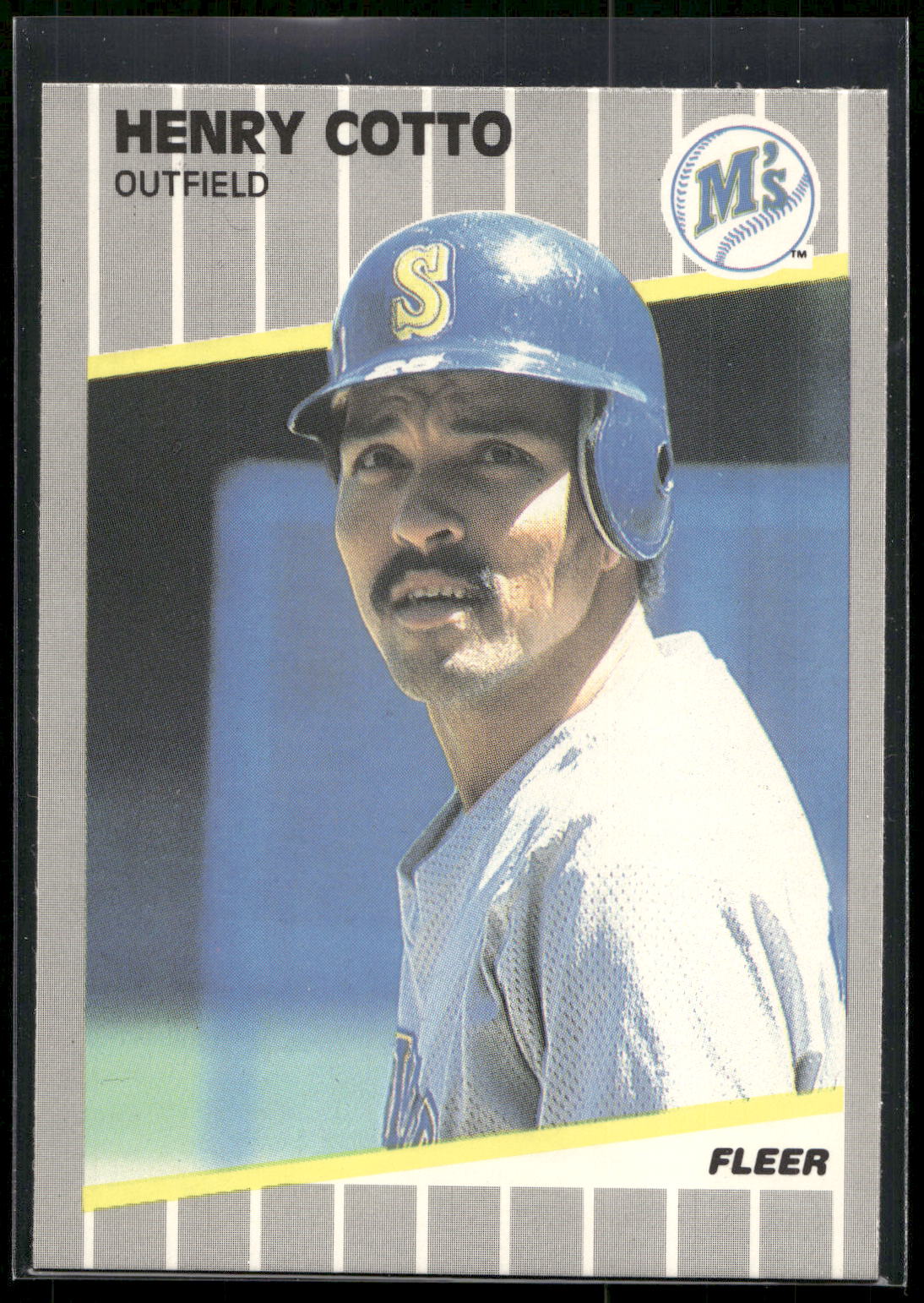 1989 Fleer #545 Henry Cotto