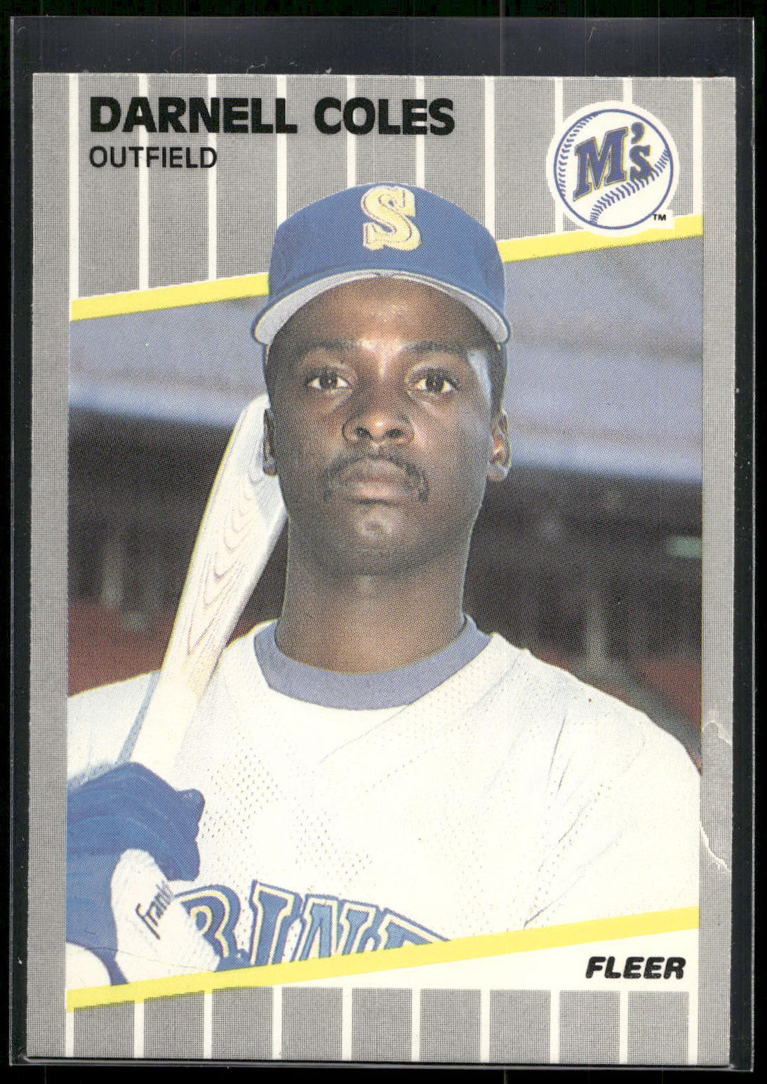 1989 Fleer #544 Darnell Coles