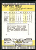 1989 Fleer #575 Ricky Jordan