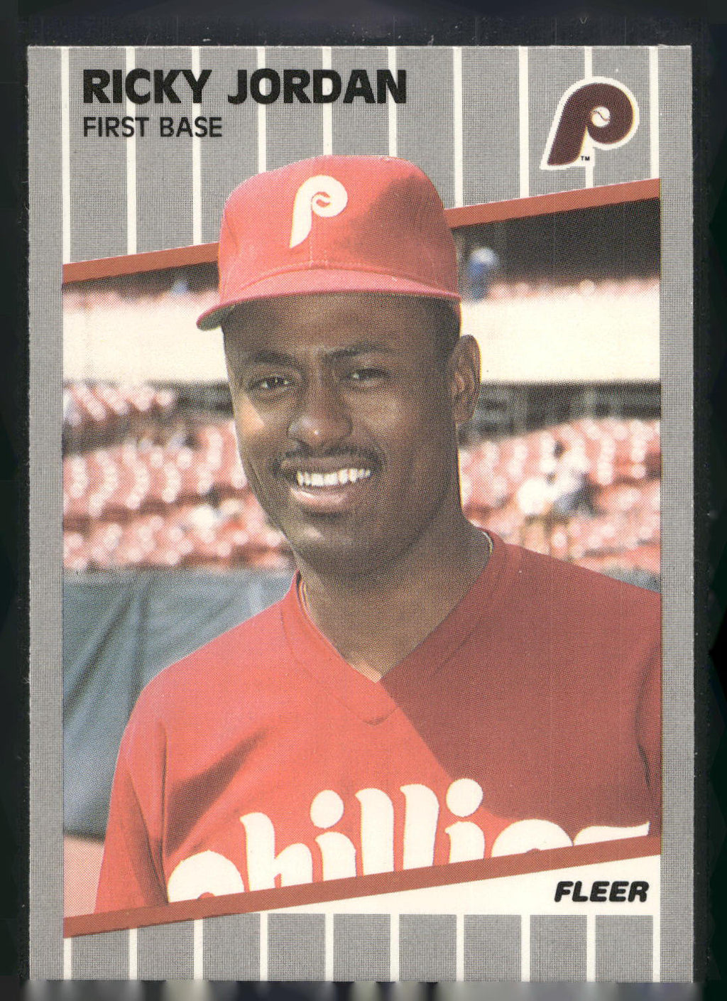 1989 Fleer #575 Ricky Jordan