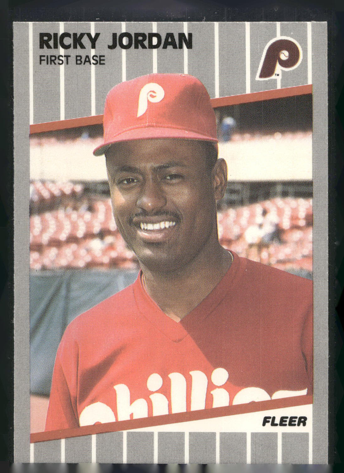 1989 Fleer #575 Ricky Jordan
