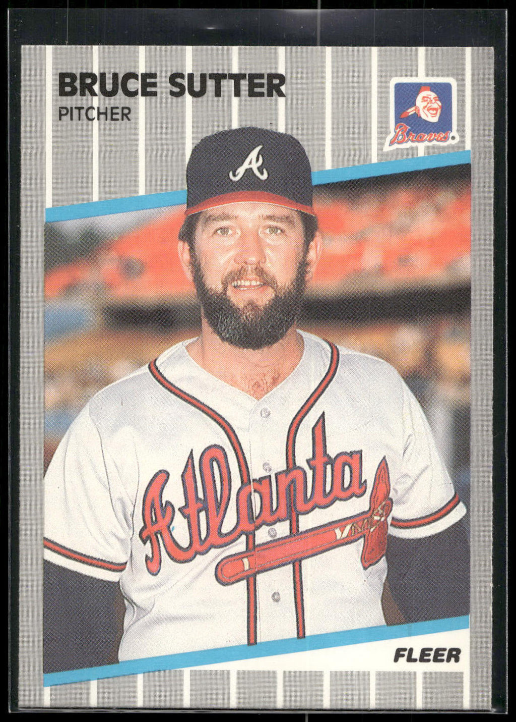 1989 Fleer #603 Bruce Sutter