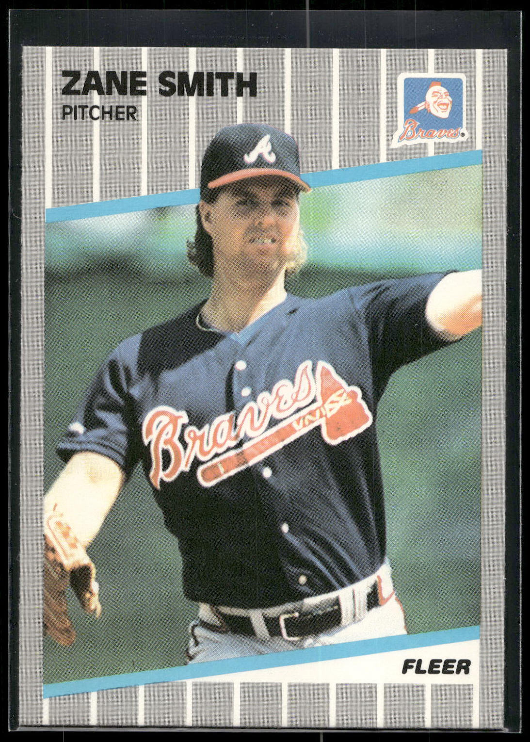 1989 Fleer #601 Zane Smith
