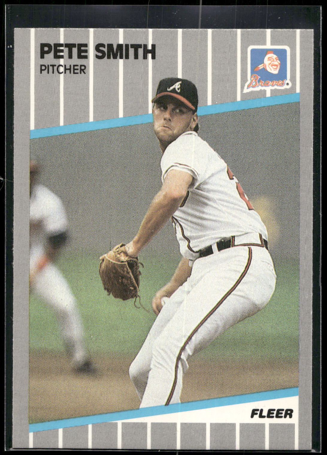 1989 Fleer #600 Pete Smith