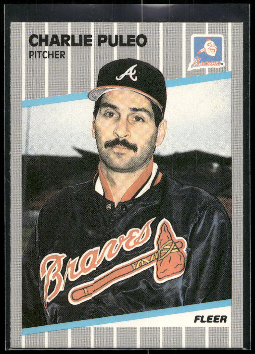 1989 Fleer #598 Charlie Puleo