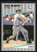1989 Fleer #596 Dale Murphy