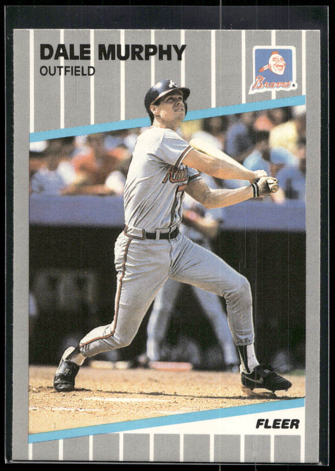 1989 Fleer #596 Dale Murphy