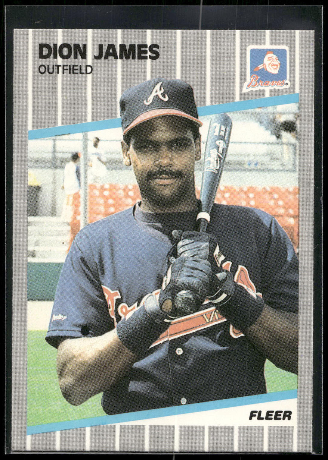 1989 Fleer #594 Dion James