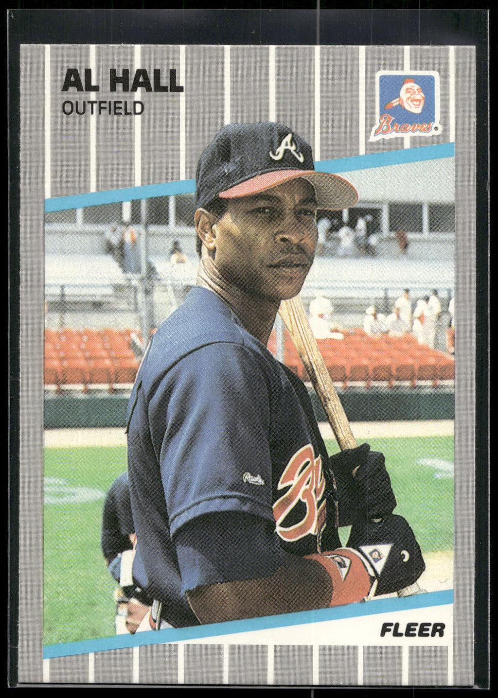 1989 Fleer #593 Al Hall