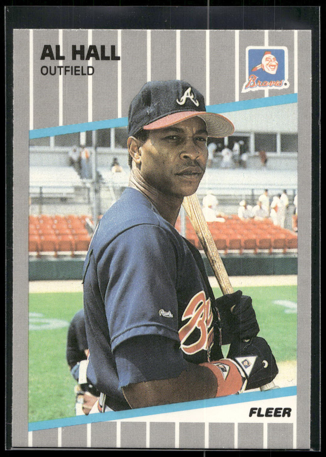 1989 Fleer #593 Al Hall