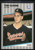 1989 Fleer #591 Tom Glavine
