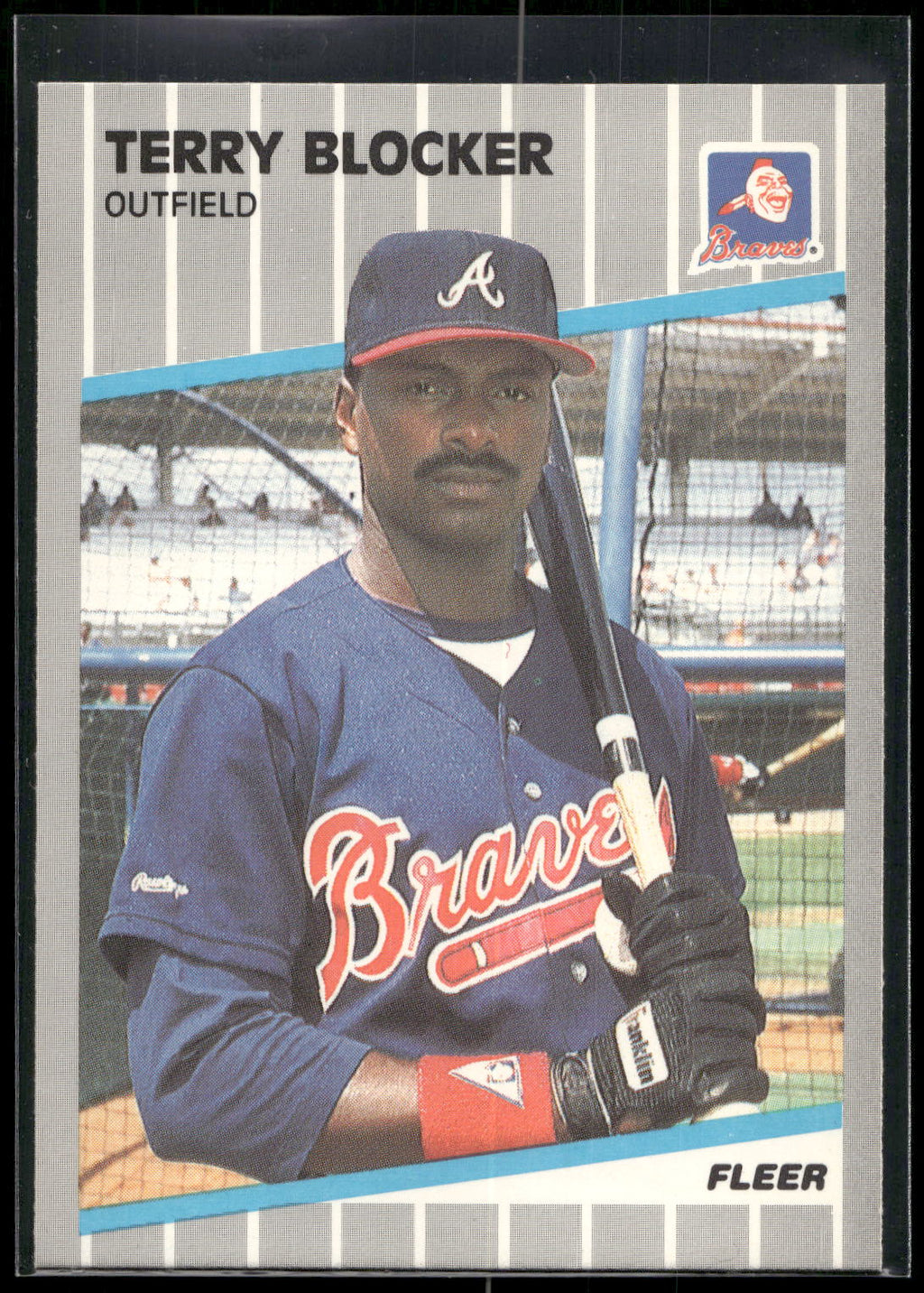 1989 Fleer #589 Terry Blocker
