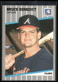 1989 Fleer #587 Bruce Benedict