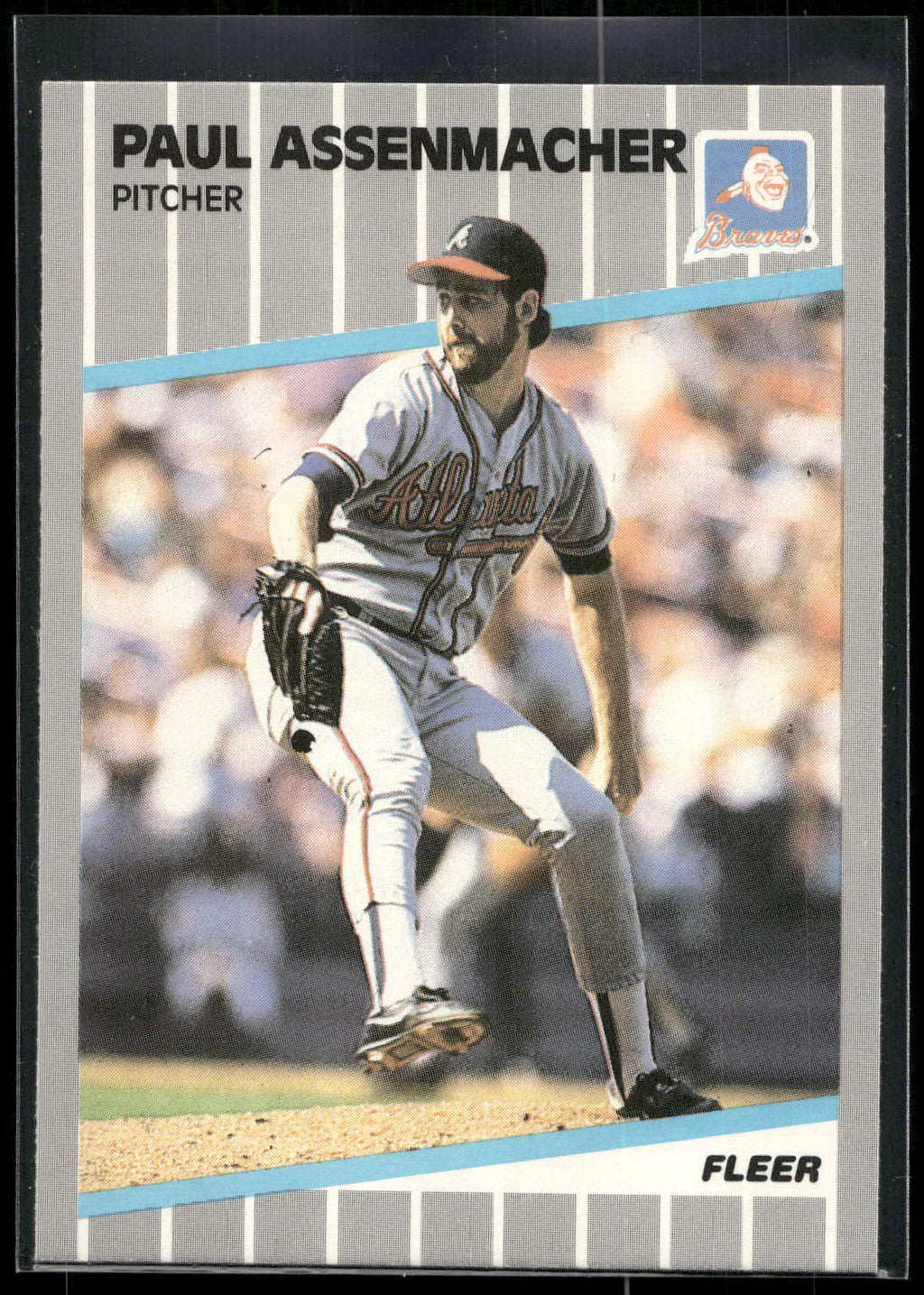 1989 Fleer #586 Paul Assenmacher