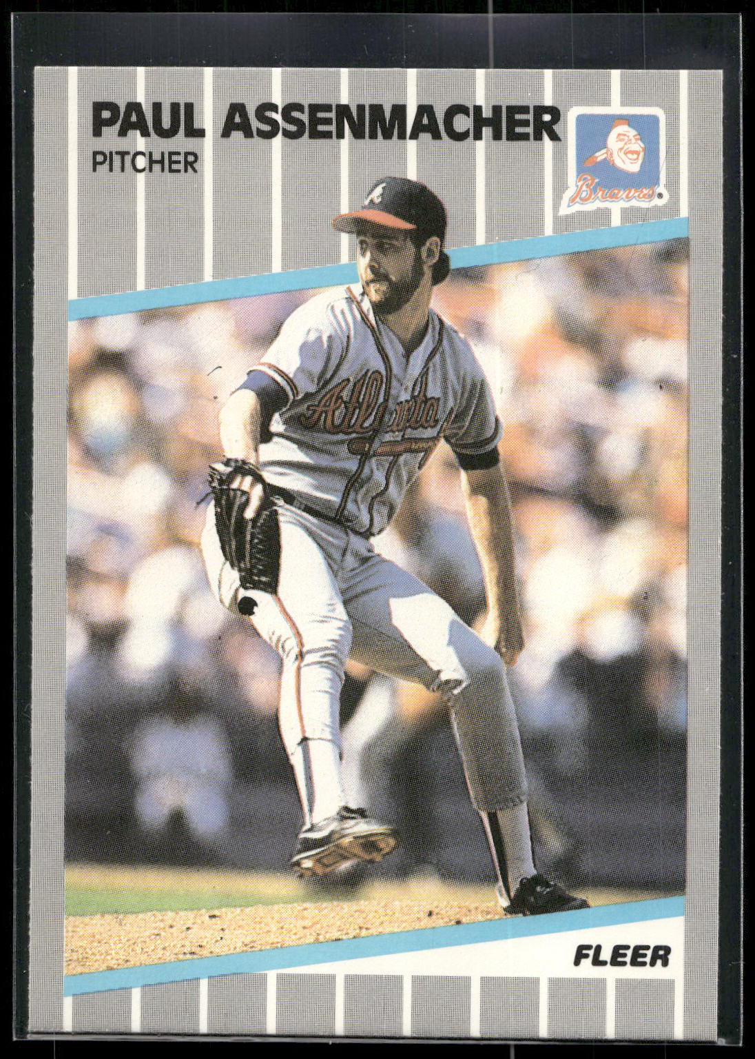 1989 Fleer #586 Paul Assenmacher