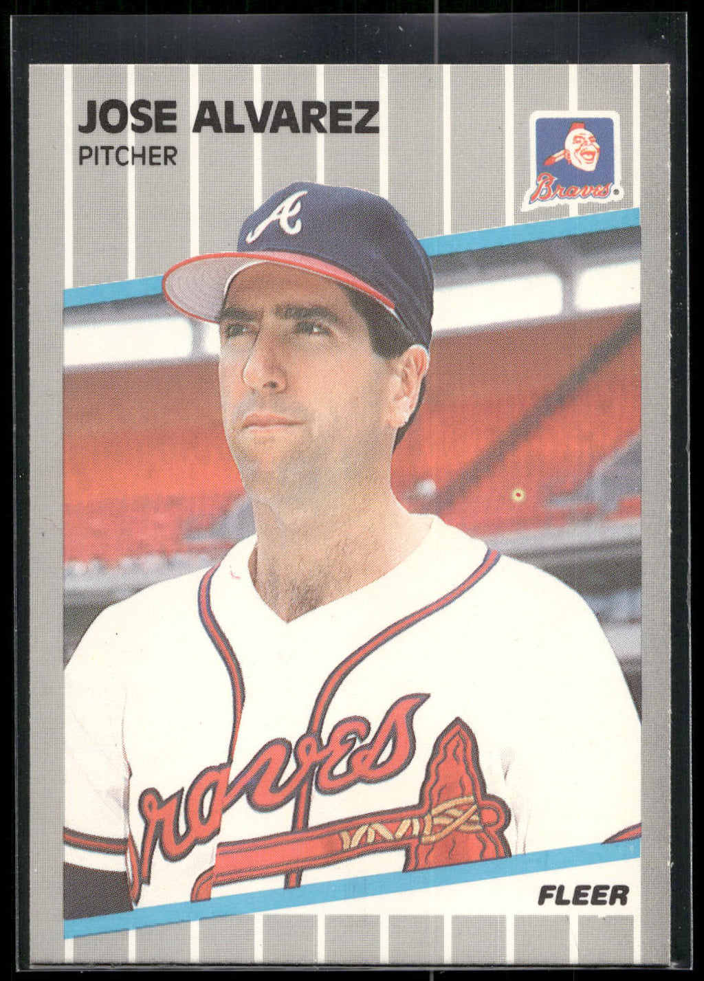 1989 Fleer #585 Jose Alvarez