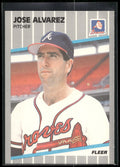 1989 Fleer #585 Jose Alvarez